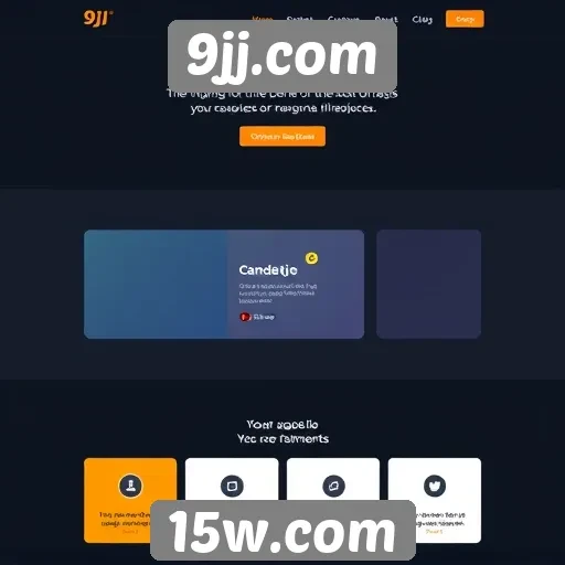 Análise do design de interface do site 9jj.com